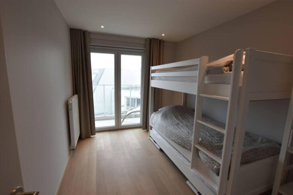 Luxe apt in centrum Bredene overlooking the dunes Buitenkant foto