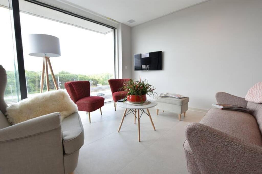 Luxe apt in centrum Bredene overlooking the dunes Buitenkant foto