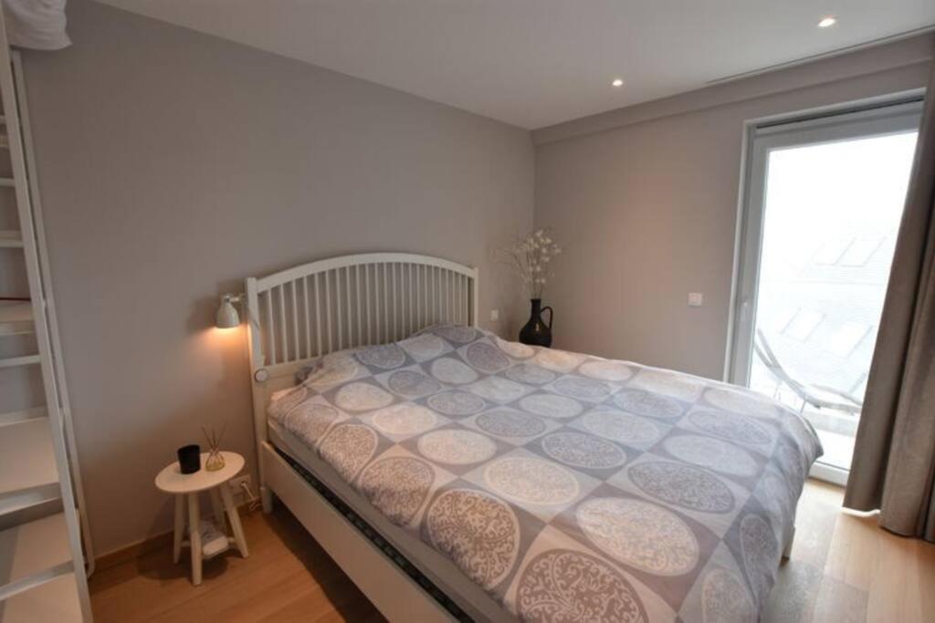 Luxe apt in centrum Bredene overlooking the dunes Buitenkant foto