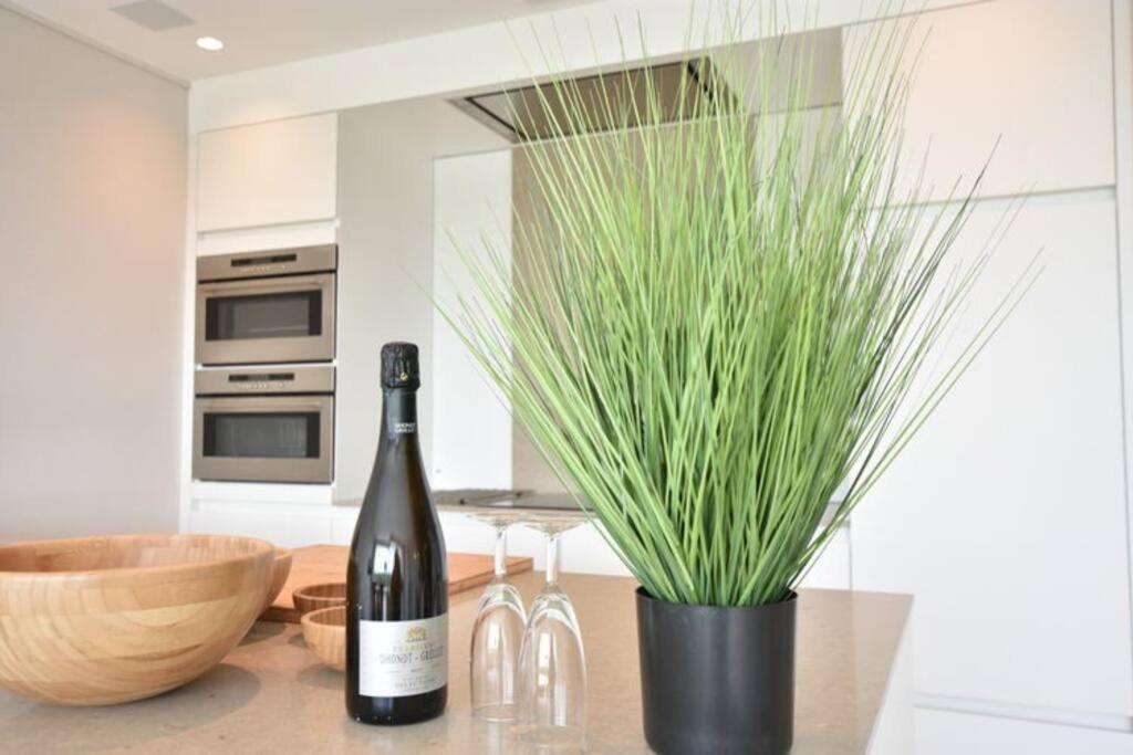 Luxe apt in centrum Bredene overlooking the dunes Buitenkant foto
