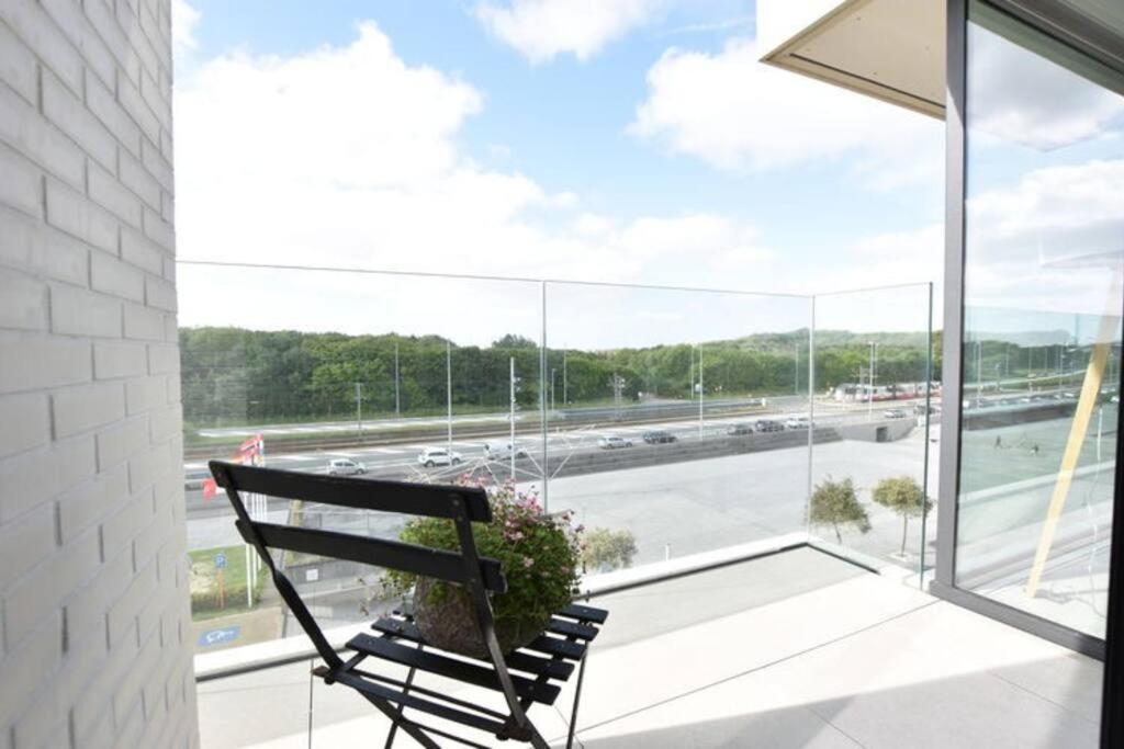 Luxe apt in centrum Bredene overlooking the dunes Buitenkant foto